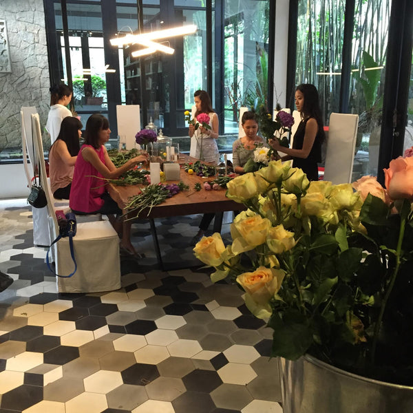 Basic bouquet/vase workshop