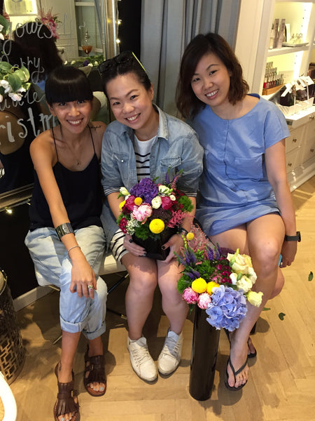Bloom Box floral jamming workshop