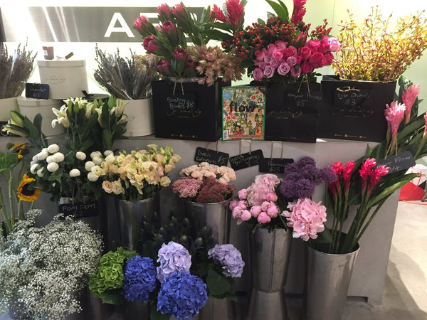 Bloom Box floral jamming workshop + wholesaler visit