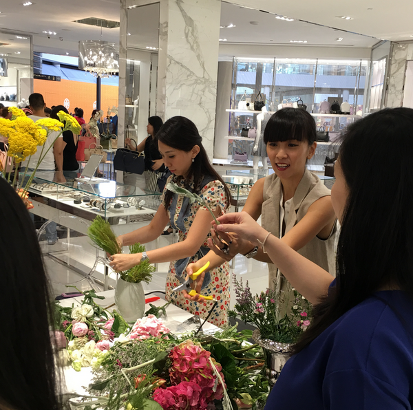 Bloom Box floral jamming workshop + wholesaler visit